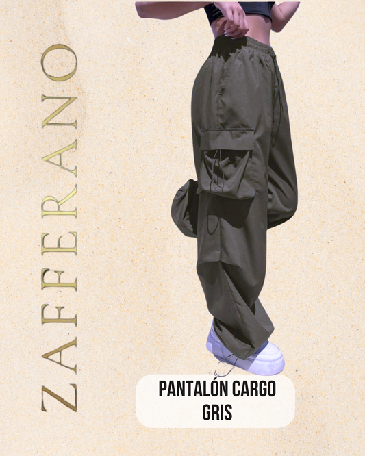 Pantalón Cargo gris